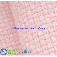 Yeidam 14 ct Aida - Pearl Pink 75*45cm